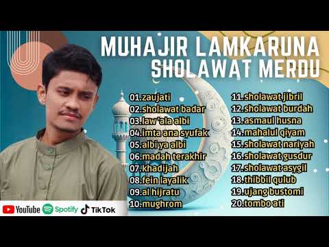 ASMA`UN NABI - MUHAJIR LAMKARUNA FULL ALBUM (LIRIK) ZAUJATI | SHOLAWAT \u0026 LAGU ARAB TERBARU 2025