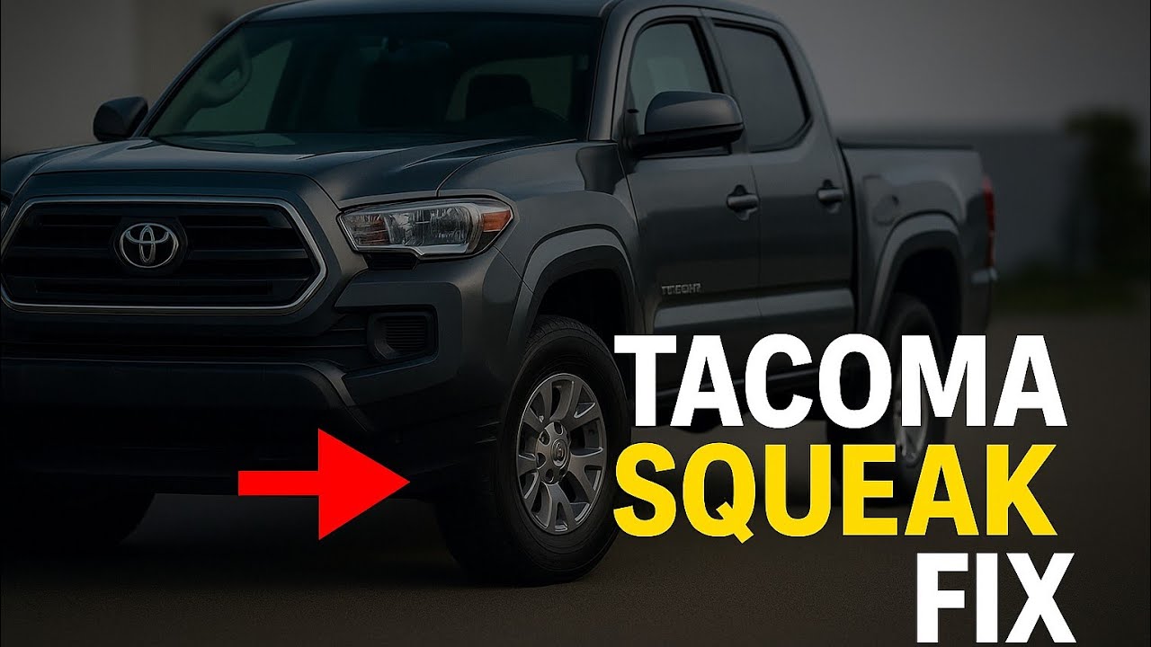 Tacoma Squeak Fix | Squeaking With Bumps | Body Mount Bushing T-TT-0490-18-Rev