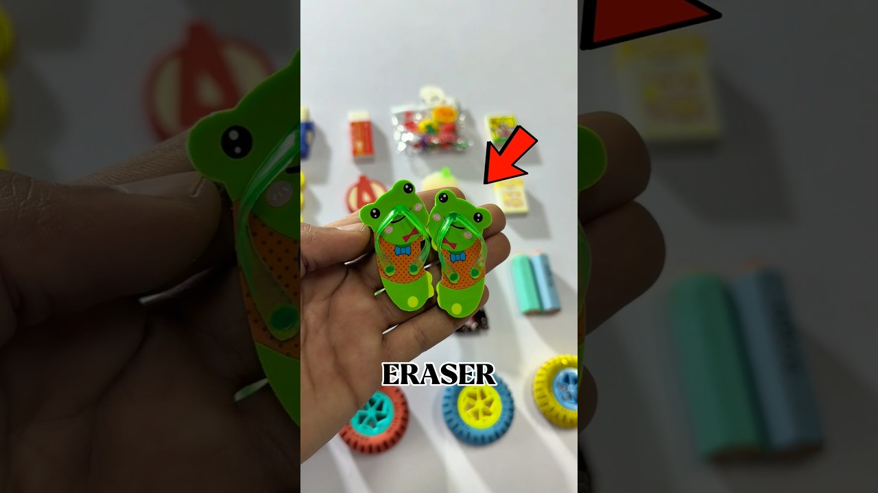 CHAPPAL ERASER 😀!