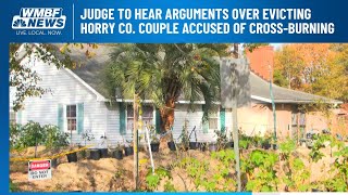 Hearing reveals couple accused of cross-burning no longer lives at Conway area home
