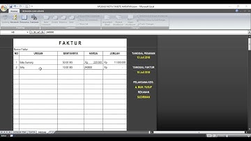 Aplikasi Faktur Otomatis