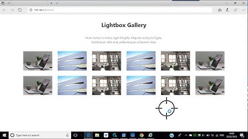 Adjustments in Bootstrap Studio Lightbox Gallery