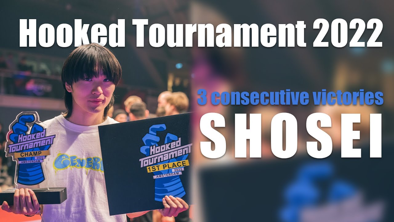 Hooked2022 トリッキングバトル世界大会優勝！SHOSEI(18歳) 世界チャンピオン！前人未到の3連覇！！