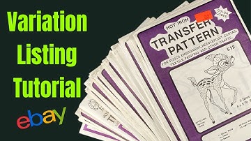 ebay VARIATION LISTING Tutorial | Beginner ebay Reseller Tips