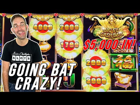 Going BAT CRAZY 🦇 $5,000 into Big Fu Cash Bats