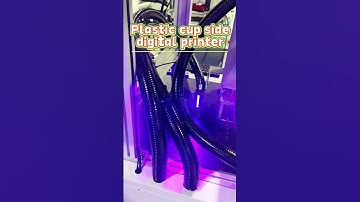 Plastic cup side digital printer, one click import of images for printing, easy customization