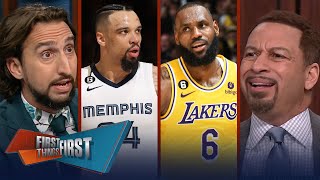 Dillon Brooks ‘wouldn’t mind’ Grizzlies playing series vs. LeBron, Lakers | NBA | FIRST THINGS FIRST