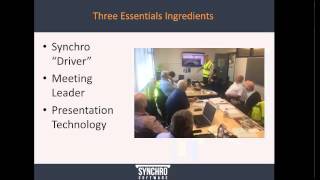 Webinar: How to lead progress review meeting using Synchro PRO