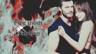 Christian & Ana ♥ Fire Meet Gasoline