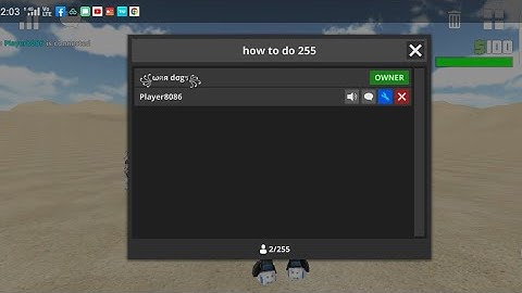 How to get many Players join your room sandbox 3d