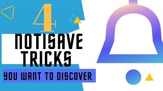 4 Tricks I discovered in NOTISAVE APP !!! screenshot 1