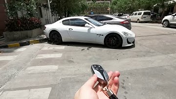 MASERATI  KEYLESS START DEMO VIDEO