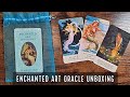 Enchanted art oracle  unboxing and flip through