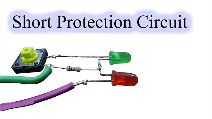 Make a Short circuit protection for dc power supply, short protection circuit