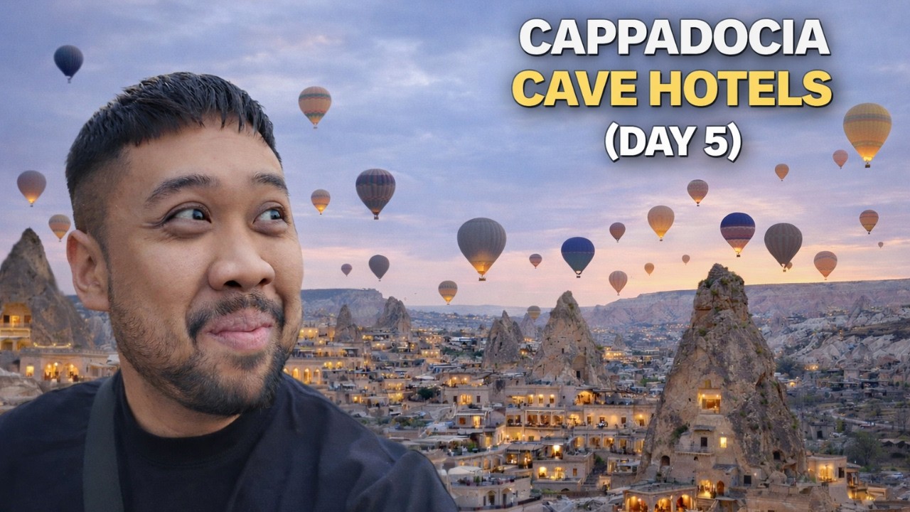 INSIDE CAPPADOCIA’S FAMOUS CAVE HOTELS 🇹🇷 (DAY 5)