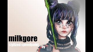 Paint W Note 3 - Milkgore Stylized Speedpaint