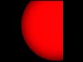 Closer look at object passing over Sun 17sec in.Top left. Speed 0.5. 30.11.25. 10.10am.Seestar s50