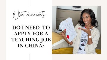 Teach English in China/Documents required for teaching English in China #china #englishteacher