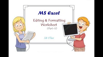Editing & Formatting Worksheet (Part-2) || Class-7 || Rupesh Dey