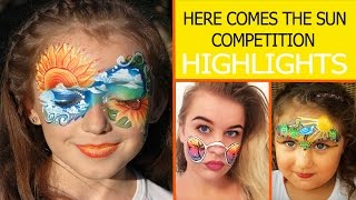 sun face painting competition comes