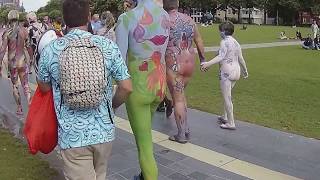 BODYPAINT Day Amsterdam 2016: Museumplein