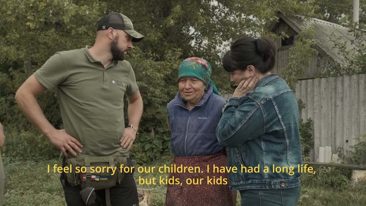 Ukraine Humanitarian Aid Distribution in Kharkiv Oblast - Stay Safe UA