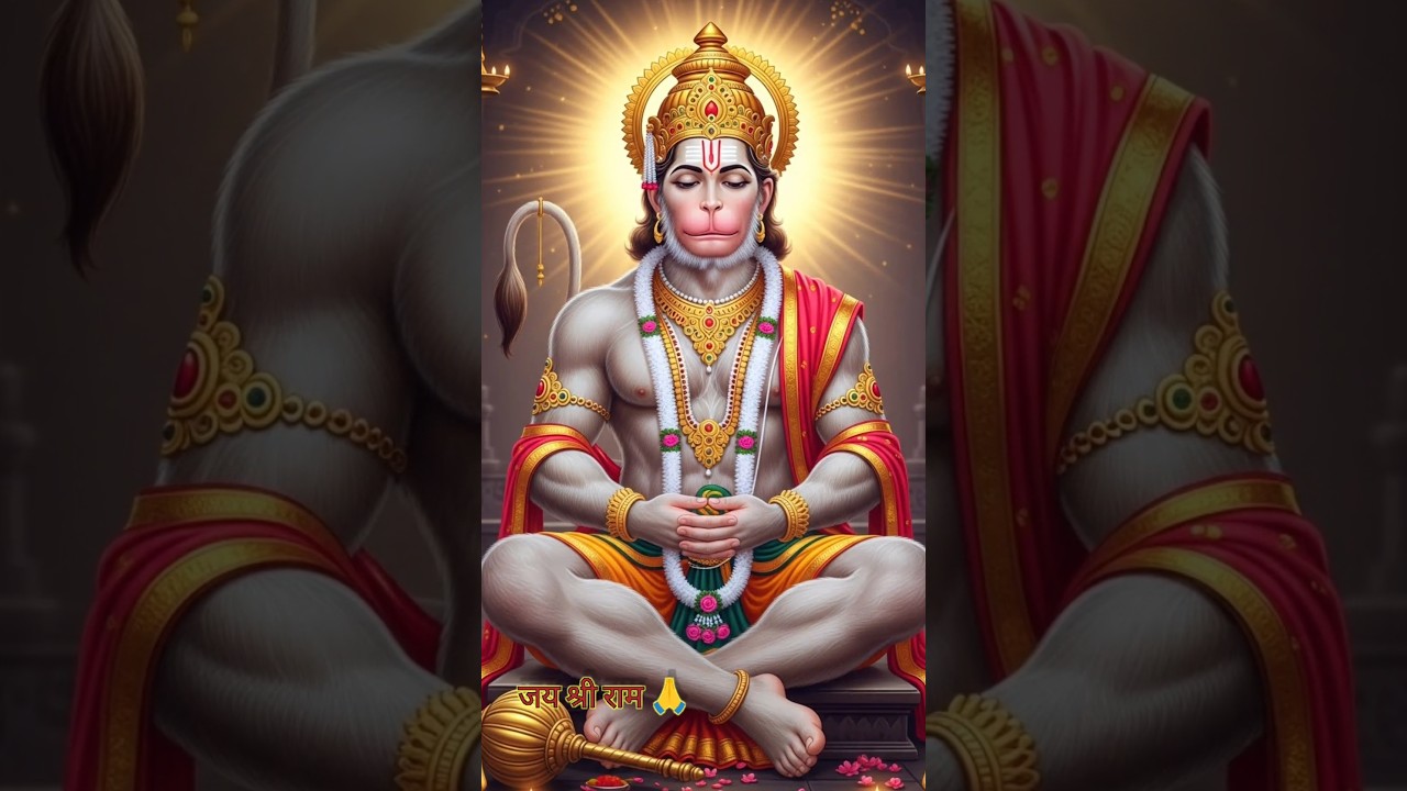 Powerful Hanuman Chalisa |  Hanuman Devotional Song | Peaceful Bhajan 🙏