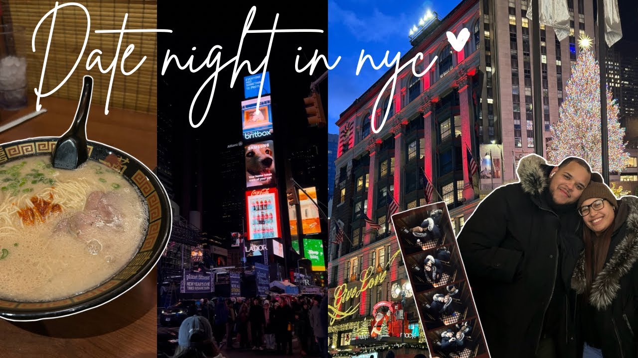 NYC VLOG: LAST DATE NIGHT BEFORE 2026!! 