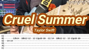 Cruel Summer |©Taylor Swift |【Guitar Cover】with TABS