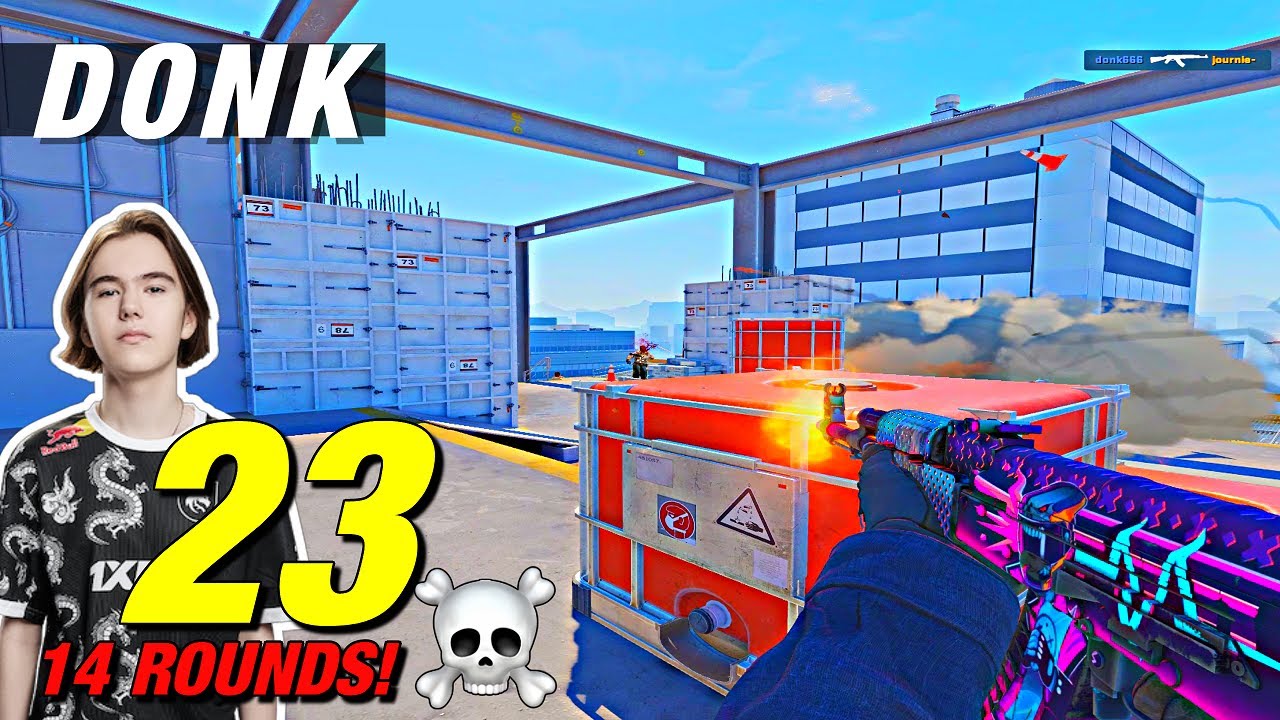 donk easy 14 round destruction CS2 vertigo POV! 😲