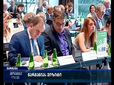 დავით ნარმანიას ვიზიტი ვარშავაში