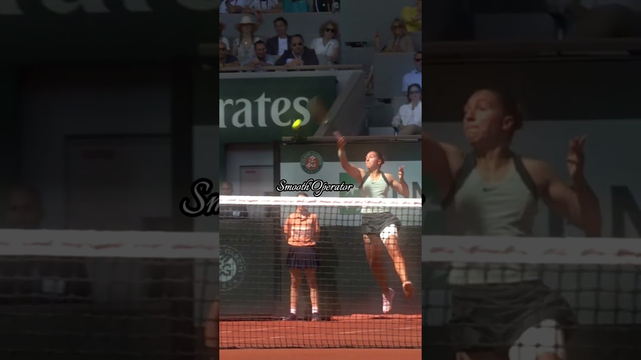 So smooth by Diane Parry 😮💨🇫🇷 #rolandgarros #tennis #tennisedit