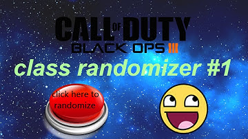 Random Class Generator Bo3  #1