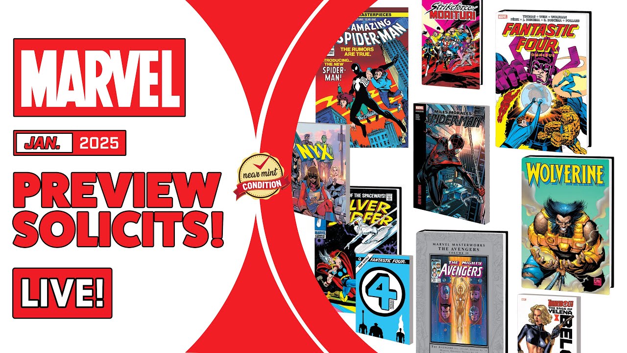 Marvel Comics Previews January 2025 | Omnibus | Epic Collections