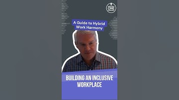 Building an Inclusive Workplace: A Guide to Hybrid Work Harmony - #085 #shorts