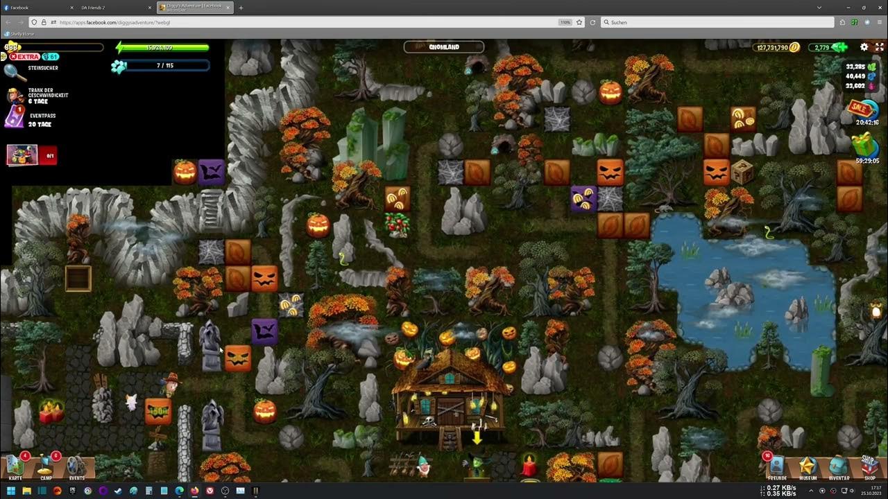 Diggy's Adventure Event HALLOWEEN 2023 GNOMLAND [PART 1] YouTube