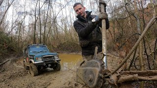 L'outil Indispensable🛠  | Pour faire des bourbiers en 4x4 |  Tout Seul 🚙 |  Tire Fort |  Tuto 4x4 💥