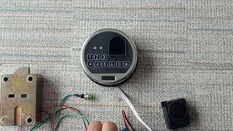 Fingerprint lock safe box