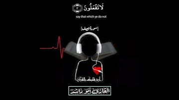 آيات من سورة الصف للقارئ أبو راشد