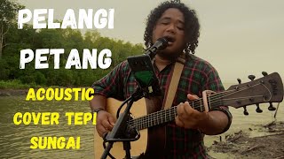 PELANGI PETANG  [with lyric] - WAK JENG ACOUSTIC COVER