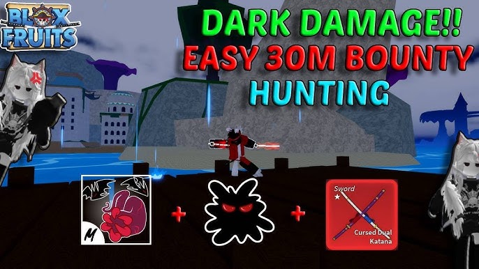 Mink V4 With Build Rumble + God Human + CDK + Soul Guitar (Blox Fruits  Bounty Hunting) Road to 30M 