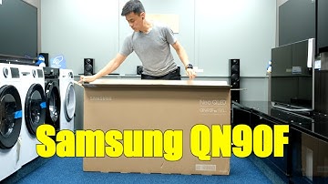 Samsung QN90F Unboxing, Setup, Test and Review with 4K HDR Demo Videos 50QN90F