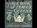 The Girls&#39; Book of Famous Queens by Lydia Hoyt Farmer read by Cbteddy Part 1/2 | Full Audio Book