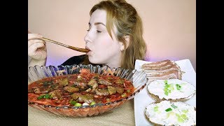 БОРЩ, КОТОРЫЙ ВЫ ЗАСЛУЖИЛИ  ШПИК| BORSCH BACON  | eating show | 먹방|