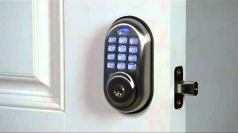 How to Add A User Code: Revolution Pushbutton Deadbolt