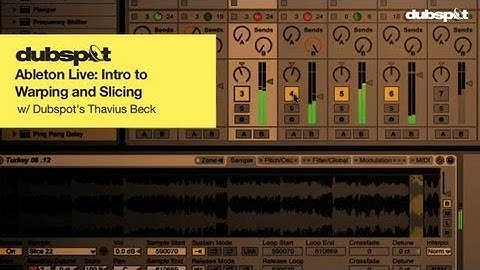 Ableton Live Tutorial: Intro to Warping + Slicing Audio - Thavius Beck