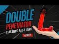 Double Penetrator Vibrating Cock Ring Red by Nass Toys Review