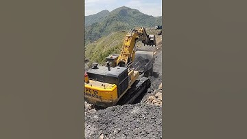 Biggest Mining Komatsu Dumper Loading #shorts #youtubeshorts