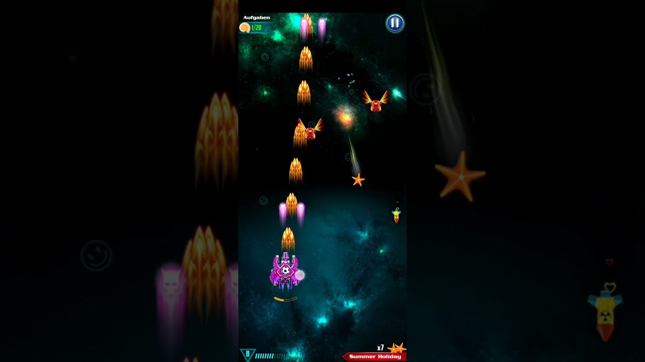 Level 3 Hello Summer Holiday Galaxy Attack Alien Shooter