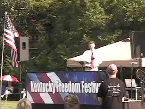 Rand Paul; Frankfort, Ky; July 10, 2010; part one